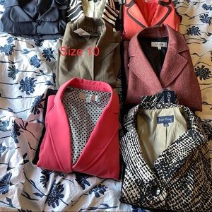 7 - size 10 suits designer